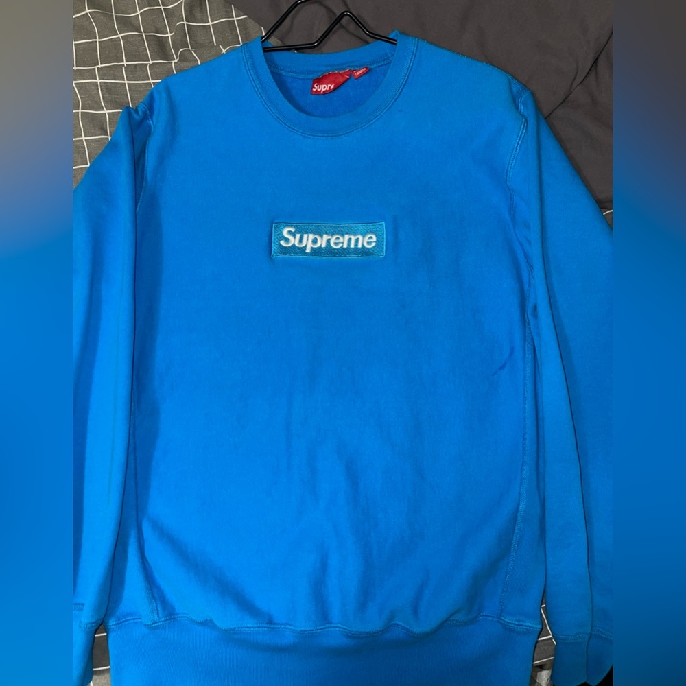 Supreme blue long sleeve